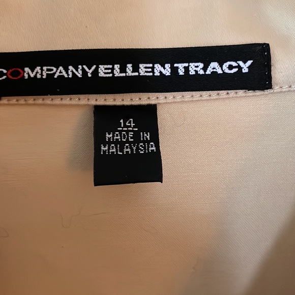 Company Ellen Tracy size 14 Oversized Shackleton in light tan - Picture 2 of 8